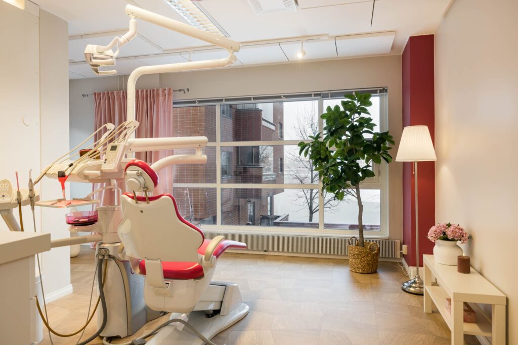 Hammashoitola Smilespa Tampere. Sisustussuunnittelu Tilako Oy